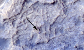 تصویری از تنهایی «کنجکاوی» در مریخ